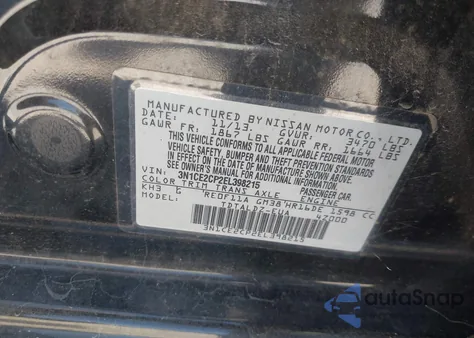 2014 Nissan Versa Note Sv из США, поврежденный, VIN 3N1CE2CP2EL398215